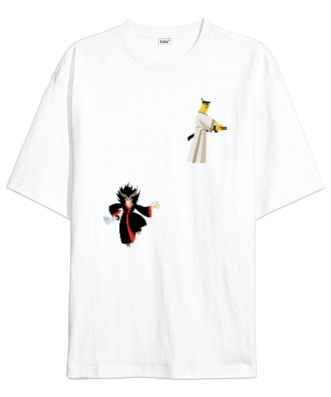 Samurai Jack Oversize Unisex Tişört