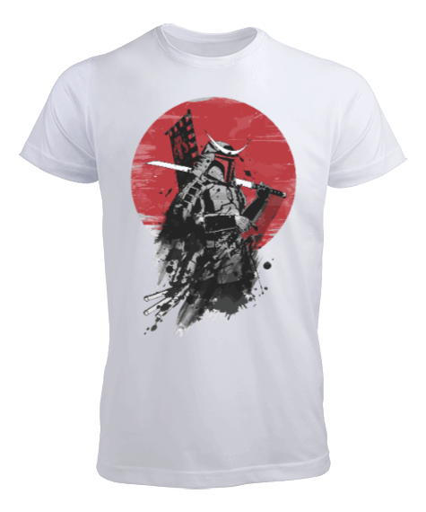 Tisho - Samurai Karakterli t-shirt Erkek Tişört