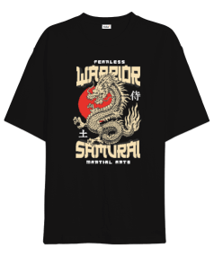 Tisho - Samurai Warrior Oversize Unisex Tişört