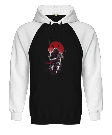 Tisho - Samuray Orjinal Reglan Hoodie Unisex Sweatshirt