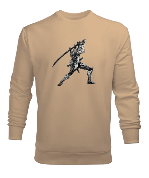 Tisho - Samuray Savaşçı Erkek Sweatshirt