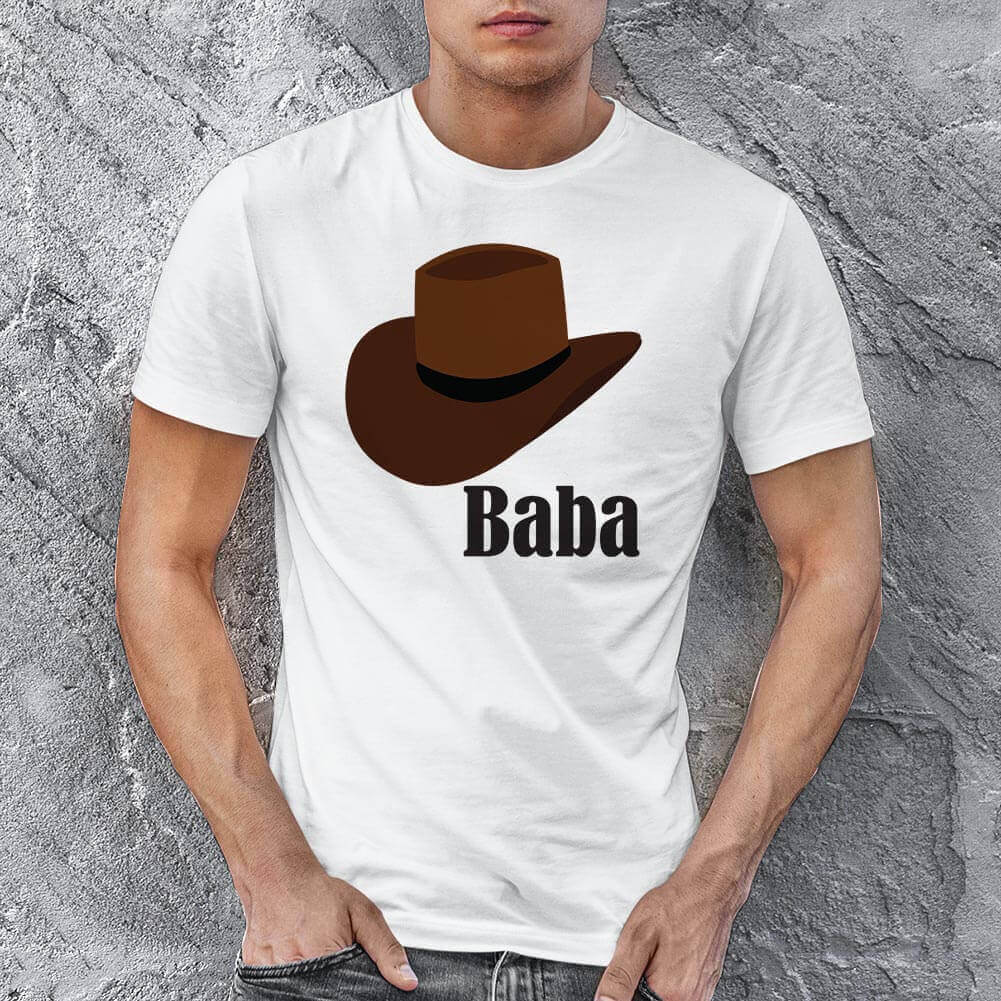 Şapka Temalı Erkek Tişört - Tekli Kombin