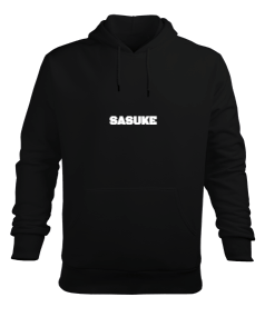Sasuke Resim Baskılı - Unisex Erkek Kapüşonlu Hoodie Sweatshirt - Thumbnail