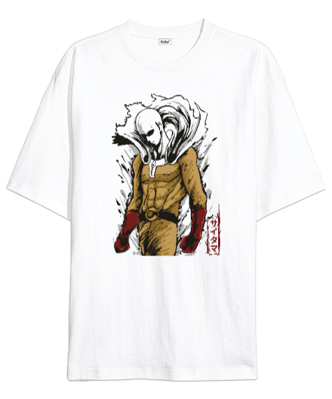 Tisho - Satiama - One Punch Man Oversize Unisex Tişört