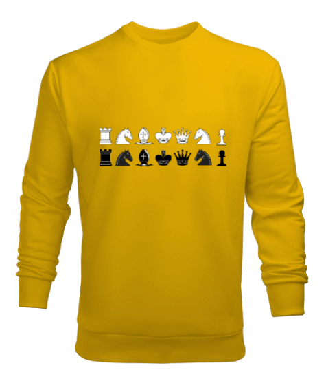 Tisho - Satranç Erkek Sweatshirt