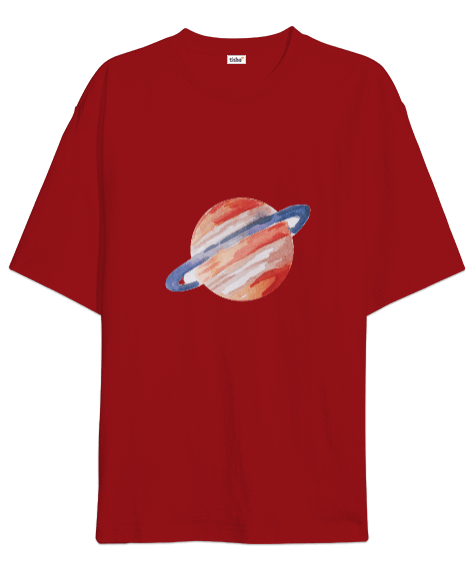 Tisho - Satürn Oversize Unisex Tişört