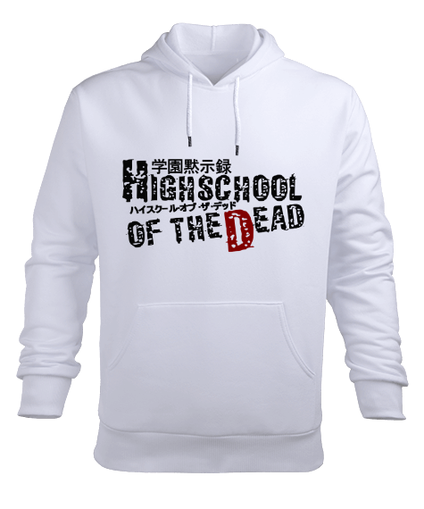 Tisho - school dead Erkek Kapüşonlu Hoodie Sweatshirt