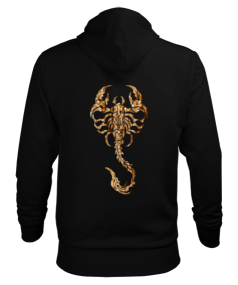 Scorpion Erkek Kapüşonlu Hoodie Sweatshirt - Thumbnail
