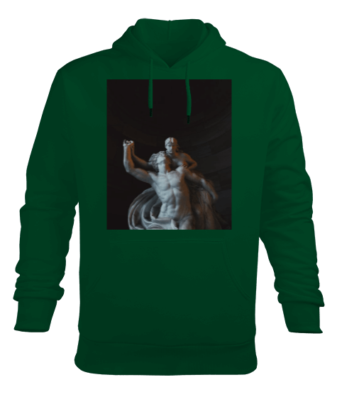 Tisho - Sculpture hoodie Erkek Kapüşonlu Hoodie Sweatshirt