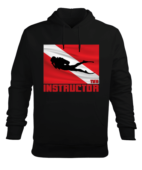 Tisho - SD-03 Instructor Erkek Kapüşonlu Hoodie Sweatshirt