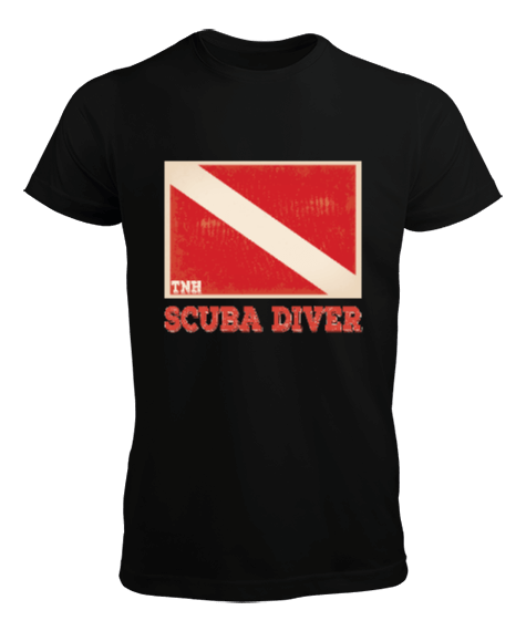 Tisho - SD-04 Scuba Diver Erkek Tişört