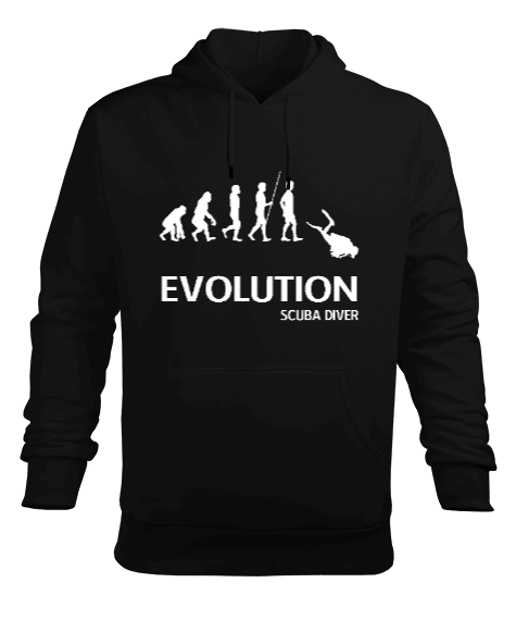 Tisho - SD-16 Evolution Erkek Kapüşonlu Hoodie Sweatshirt