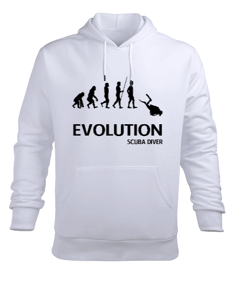 Tisho - SD-16 Evolution Erkek Kapüşonlu Hoodie Sweatshirt