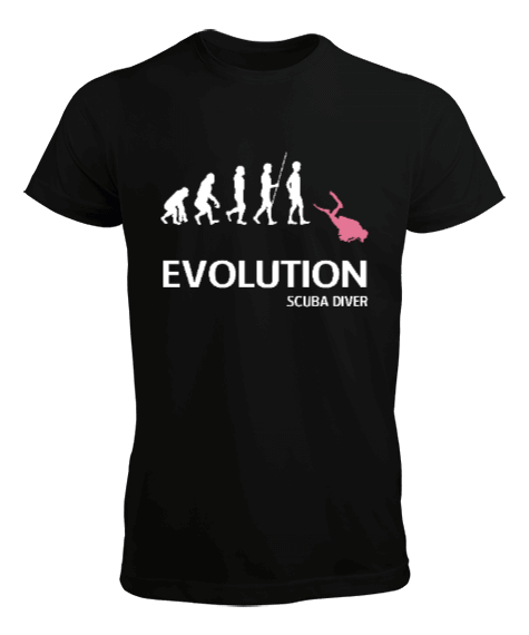 Tisho - SD-17 Evolution Pembe Dalgıç Erkek Tişört