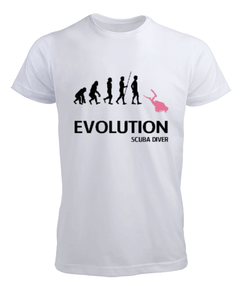 Tisho - SD-17 Evolution Pembe Dalgıç Erkek Tişört