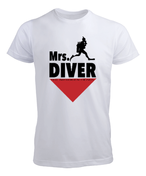 Tisho - SD-20 Mrs. Diver Erkek Tişört