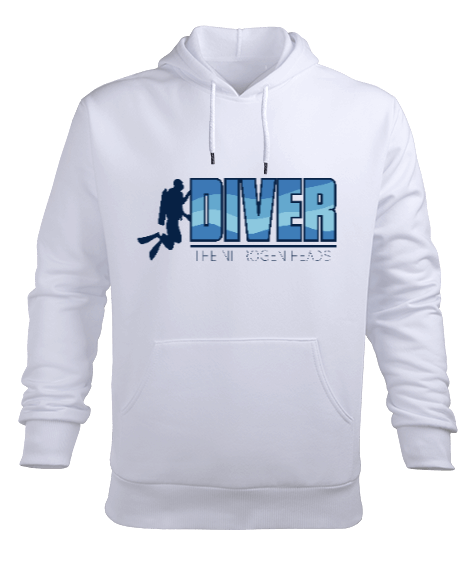 Tisho - SD-27 Diver Erkek Kapüşonlu Hoodie Sweatshirt