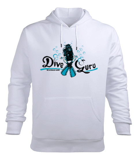 Tisho - SD-28 Dive Guru Erkek Kapüşonlu Hoodie Sweatshirt