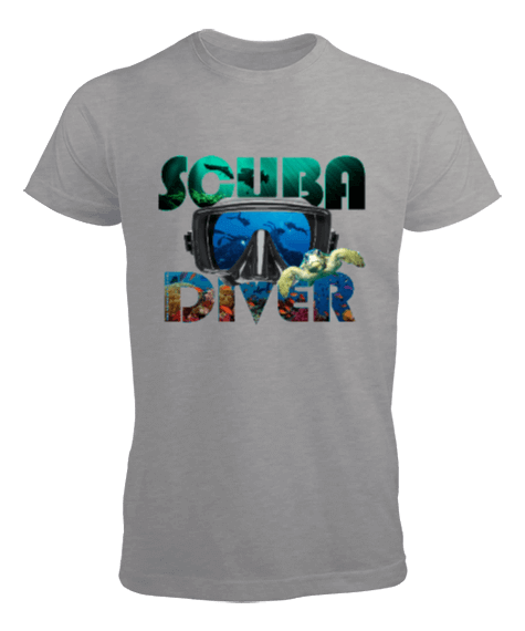 Tisho - SD-31 Scuba Diver Erkek Tişört