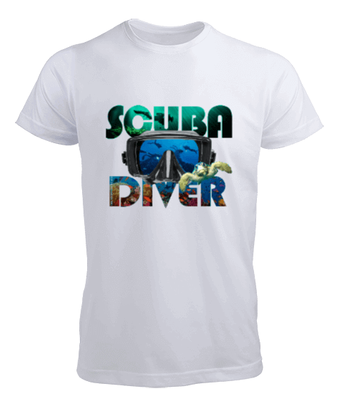 Tisho - SD-31 Scuba Diver Erkek Tişört