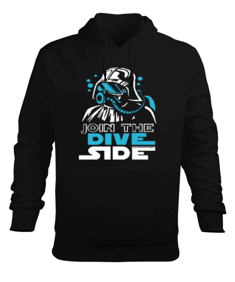 Tisho - SD-38 Join The Dive Side Erkek Kapüşonlu Hoodie Sweatshirt