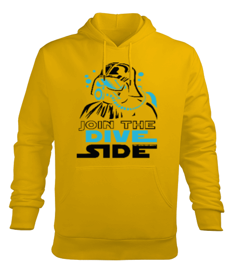 Tisho - SD-38 Join The Dive Side Erkek Kapüşonlu Hoodie Sweatshirt