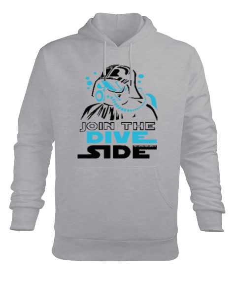 Tisho - SD-38 Join The Dive Side Erkek Kapüşonlu Hoodie Sweatshirt