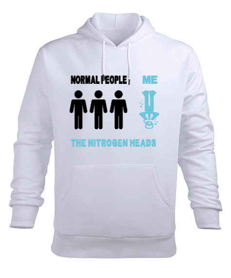 Tisho - SD-47 Normal People Erkek Kapüşonlu Hoodie Sweatshirt