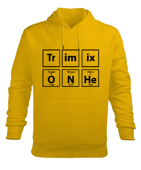 Tisho - SD-53 Trimix Erkek Kapüşonlu Hoodie Sweatshirt