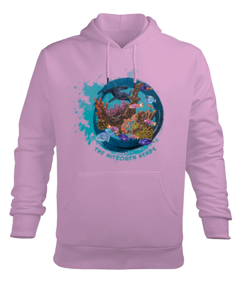 Tisho - SD-64 Reef - Resif Erkek Kapüşonlu Hoodie Sweatshirt