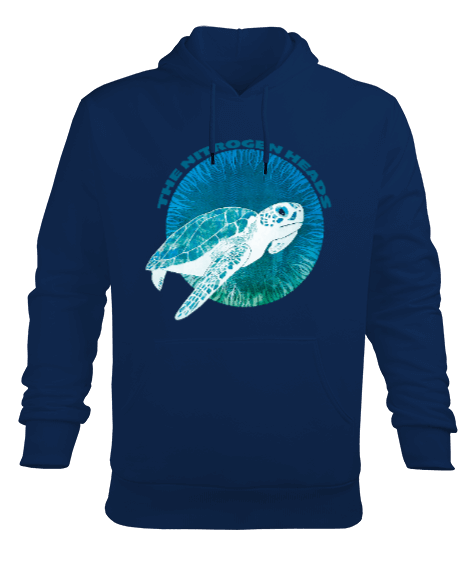 Tisho - SD-67 Kaplumbağa Erkek Kapüşonlu Hoodie Sweatshirt