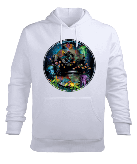 Tisho - SD-73 Helmet Erkek Kapüşonlu Hoodie Sweatshirt