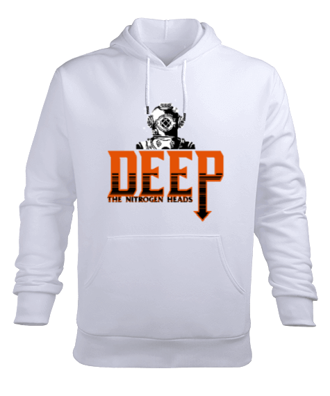 Tisho - SD-74 Deep Helmet Erkek Kapüşonlu Hoodie Sweatshirt