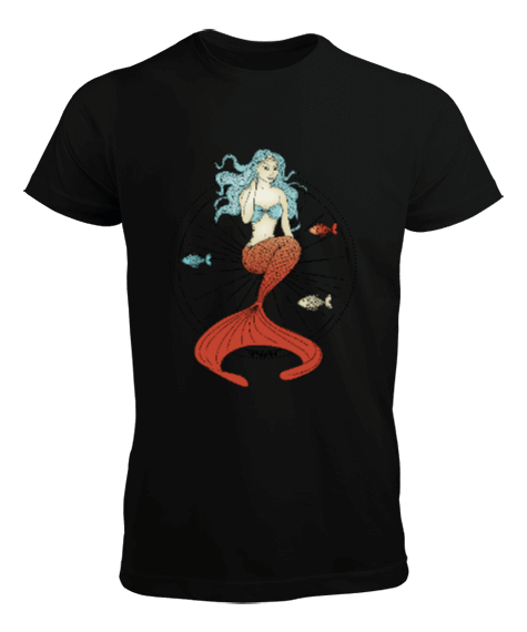 Tisho - SD-94 Mermaid - Denizkızı Erkek Tişört