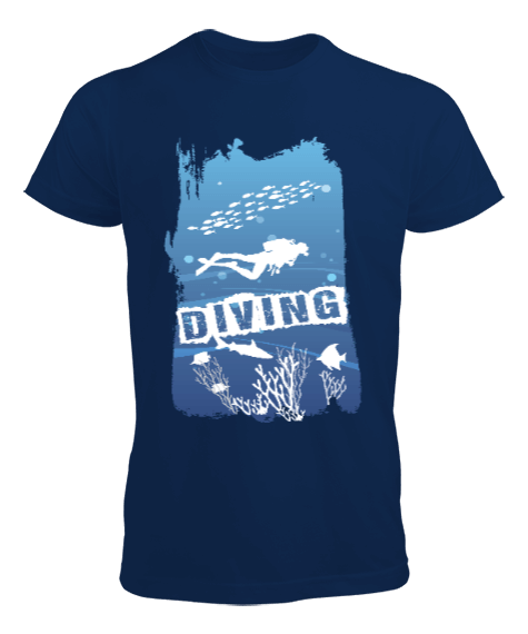 Tisho - SD-97 Dalış - Diving Erkek Tişört