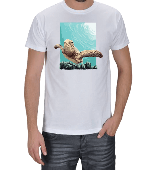 Tisho - Sea Turtle Erkek Tişört