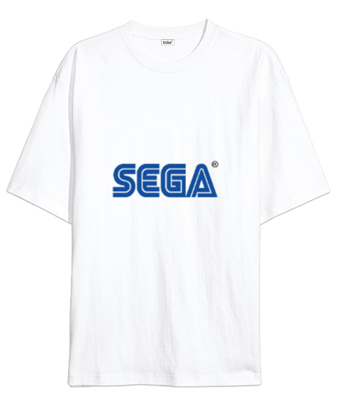 Tisho - Sega Logolu Oversize Unisex Tişört