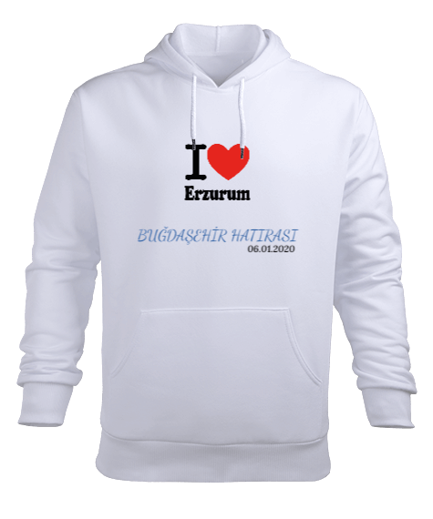 Tisho - Şehir- memleket tasarımı erkek kapşonlu Erkek Kapüşonlu Hoodie Sweatshirt