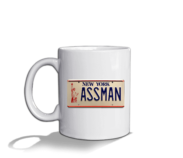 Tisho - Seinfeld Kramer Assman Beyaz Kupa Bardak