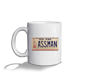 Tisho - Seinfeld Kramer Assman Beyaz Kupa Bardak