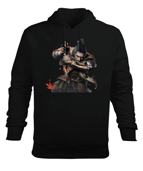 Tisho - Sekiro Erkek Kapüşonlu Hoodie Sweatshirt