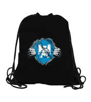 Selçuk,Selçuk logosu,Göktürk,Türkiye. Siyah Büzgülü Spor Çanta - Tisho