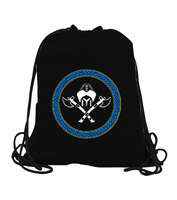 Selçuk,Selçuk logosu,Göktürk,Türkiye. Siyah Büzgülü Spor Çanta - Tisho