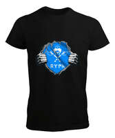 Selçuk,Selçuk logosu,Göktürk,Türkiye. Siyah Erkek Tişört - Tisho