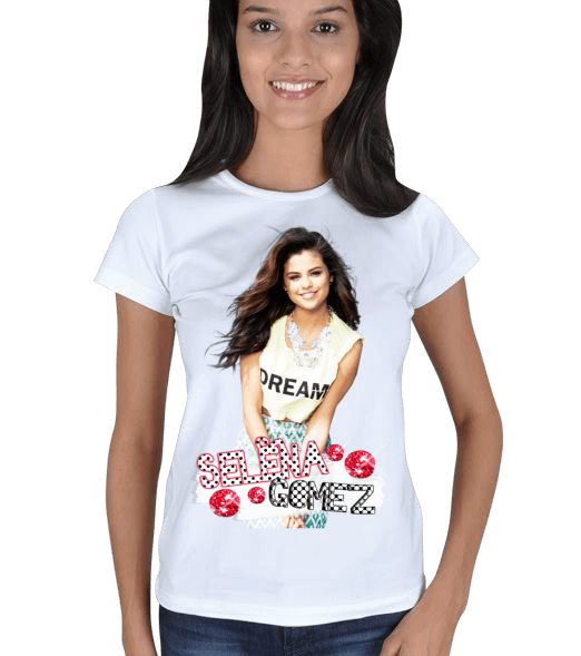 Tisho - Selena Gomez Tişört Kadın Tişört