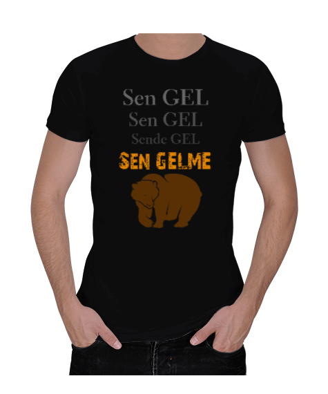 Tisho - Sen Gelme Erkek Regular Kesim Tişört