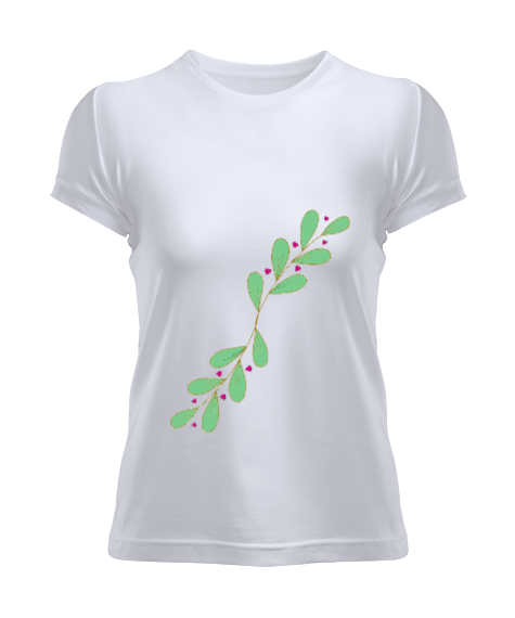 Tisho - Sevgi yaprağı Kadın Tişört