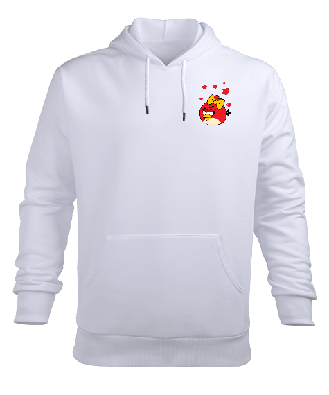 Tisho - sevgicik Erkek Kapüşonlu Hoodie Sweatshirt