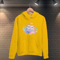 Sevgili Kualalar Kadın Kapüşonlu Sweatshirt - Thumbnail