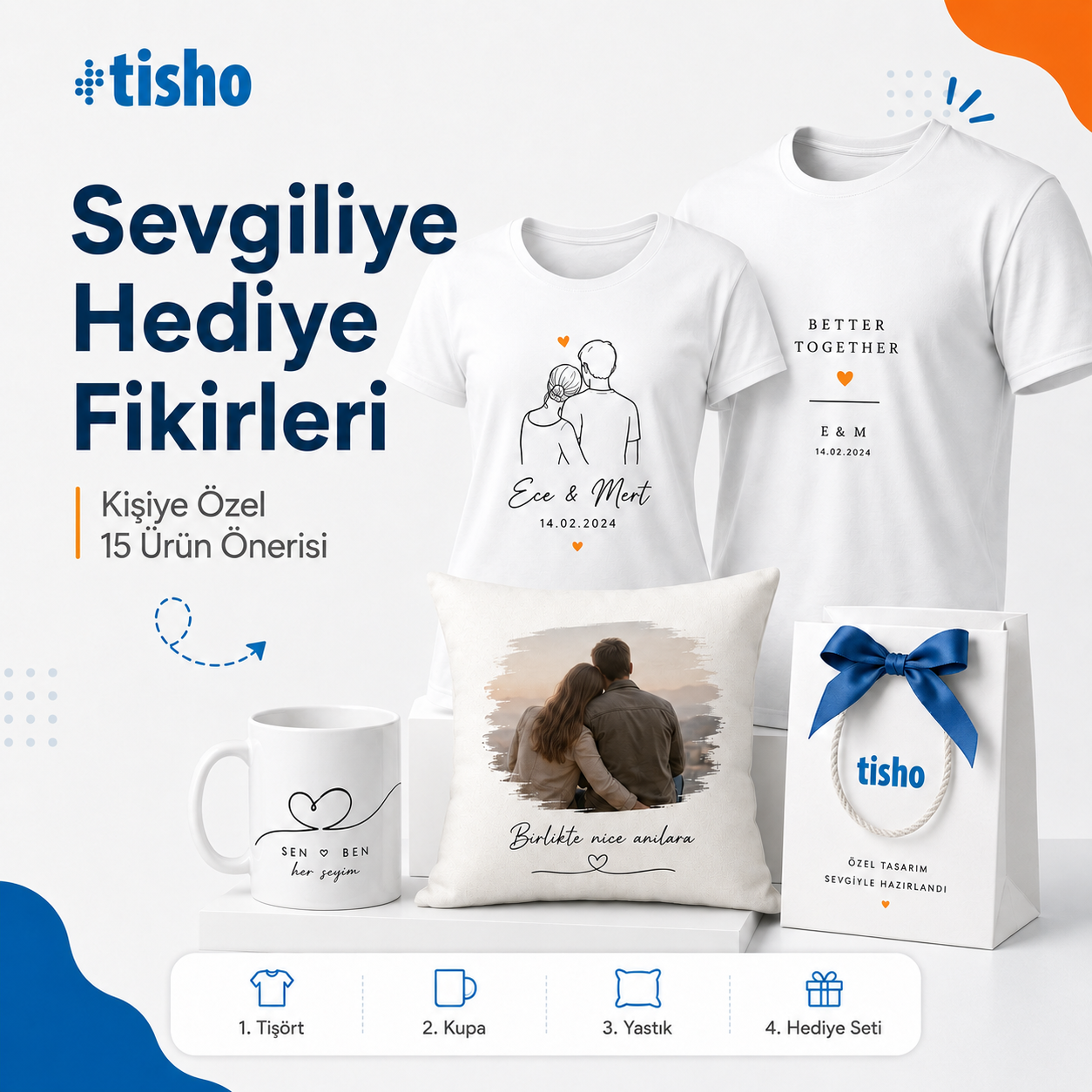 Sevgiliye Hediye Fikirleri: Kişiye Özel Baskılı 15 Ürün
